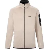 Regatta Newhill Full Zip Fleece Beige 5XL Homme