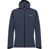 Salewa - Veste de randonnée en GORE-TEX - Puez GTX 3L Epe Jacket M Blueberry pour Homme - Taille S - Bleu