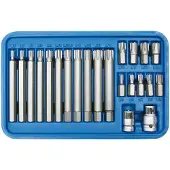SW-Stahl SW-Steel Jeu de Ribe 22 pcs. M5-M13 Acier Sw