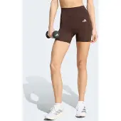 Adidas Optime Essentials Workout Short Leggings Marron M Femme