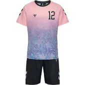 Hummel Survêtement 'SHIMMER ' bleu clair / violet / rose / noir