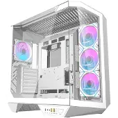 Darkflash DY470 computer case (white) + 4 fans