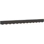 vidaXL Volant de store anthracite rayé 3,5 m