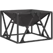 vidaXL 858992, Noir, SPCC, 500 mm, 350 mm