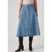 Levi's Jupe 'Yoked Western' bleu denim