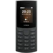 HMD 105 4G (2.40"), Téléphone portable à touches, Noir