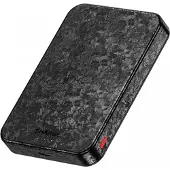 SmartaSaker CarbonMag (10K) (10000 mAh, 20 W, 38.50 Wh), Chargeur de secours, Noir, Gris