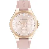 Calvin Klein Zegarek damski 25100108 różowy fashion