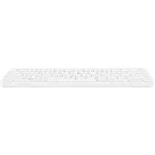 HP 350 Compact Multi-Device Keyboard (DE, Sans fil), Clavier, Blanc
