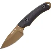 Buck 662 Alpha Scout Backcountry 0662BKS1 Bronze Cerakote 420HC, Black VeraFlex Rubber &amp; GFN, couteau fixe