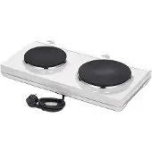 Severin Dk 1042 Portable Induction Hob 2 Burners Blanc,Argenté One Size / EU Plug 220V