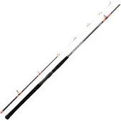 Daiwa Canne à pêche Megaforce Boat Boots, noire, 2,10 m / 100-300 g, noire, 2,10 m