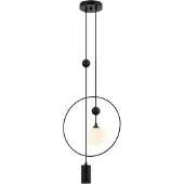ITALUX TROSTI PND-428892-BK double lampe suspendue moderne noire