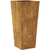 vidaXL Jardinière 35x35x75 cm acier résistant aux intempéries