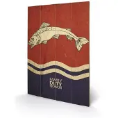 Merchandising Noname Game Of Thrones - Tully - Impression Sur Bois 40x59cm