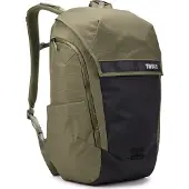 Thule Sac à dos de sport 'Paramount' kaki / noir