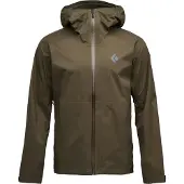Black Diamond - Veste imper-respirante - M Fineline Stretch Shell Basalt - Taille XL - Marron