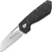 Maserin FOLDING KNIFE,M390-BLUE FAT CARB.HD