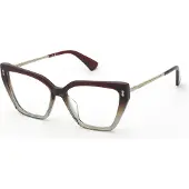 Nina Ricci Lunettes de Vue - - VNR455 - Bordeaux sfumato - Acétate - 55/16/140
