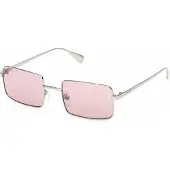 Max & Co Mo0161 Woman Sunglasses Argenté Violet/CAT1 Femme