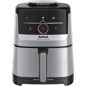 Tefal EY572D Easy Fry Smart & Silenc, Friteuse, Noir, Argent