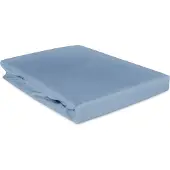 Darymex Drap-housse satin de coton bleu 009/120x200
