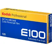 Kodak E100G Professional ISO 100 Film transparent couleur 120 mm (5 rouleaux par paquet)