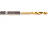 Milwaukee Foret métaux Shockwave HSS-G TiN Red Hex - Ø 4,5 x 76 mm - 1 pièce - - 48894710