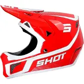 Shot Race Gear Rogue Adult Armada Off-road Helmet Rouge XS