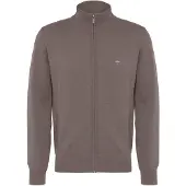 FYNCH-HATTON Sfpk212 Full Zip Sweater Beige XL Homme