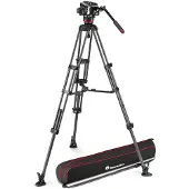 Manfrotto Rotule Avec Trépied Double Carbone Et Stabilisateur Central 504x