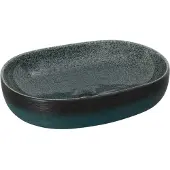 vidaXL Vasque à poser Turquoise Ovale 59x40x14 cm Céramique