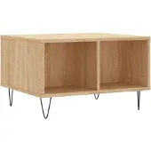 vidaXL Table basse chêne Sonoma 60x50x36,5 cm Bois composite