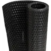 vidaXL Pare-vue balcon noir 400x90 cm Poly rotin