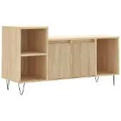 vidaXL Armoire TV Chêne Sonoma 100x35x55 cm Bois composite