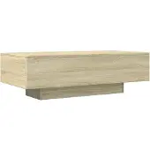 vidaXL Table basse en chêne Sonoma 100x49,5x31 cm Matériau dérivé du bois