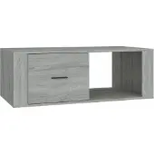 vidaXL Table basse Gris Sonoma 100x50,5x35 cm Bois composite
