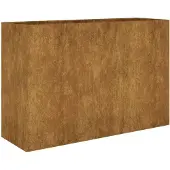 vidaXL - Jardinière - surélevée - 120x40x80 - cm - Acier corten