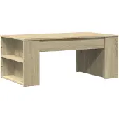 vidaXL Table basse chêne Sonoma 102x55x42 cm Bois composite