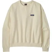 Patagonia - Sweat en coton - W's Daily Crew Wool White pour Femme en Coton - Taille L - Beige