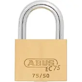 ABUS Cadenas à cylindre 75/50 gl.-7561 Corps de serrure L.50mm MS gl.