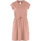 Fjällräven High Coast Lite Short Sleeve Short Dress Rose L Femme