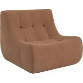 Popsofa Fauteuil Rave Terre Cuite