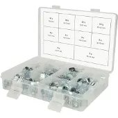 Ks Tools Werkzeuge-Maschinen GmbH Sortiment Mini-Schlauchklemmen,Ø 7-18mm, 78-tlg (970.0770)