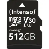 Intenso C10 512gb Sd Card Clair