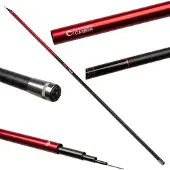 Mikado Mft Pole Rod Argenté 5.00 m / 25 g