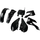Ufo Kawasaki Kx 125/250 1999-2002 Kakit200-001 Plastics Kit Noir
