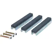 Ks Tools Jeu de pierres à roder 150.1196 76mm Acier à outils 80g