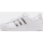 Adidas Baskets basses 'Superstar II' argent / blanc