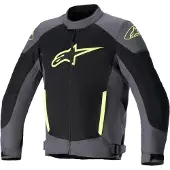 Alpinestars T-SP X Superair Jacket Tar Gray Black Yellow Fluo Taille 3XL